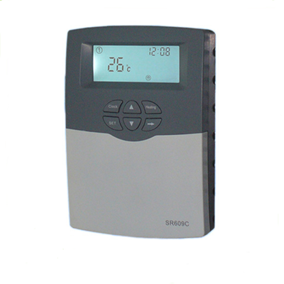 solar thermal temperature controller, aux heater