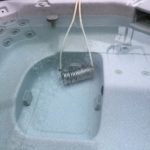immersed stainless steel solar hot tub heat exchanger