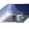 solar pool heater kit with six collectors